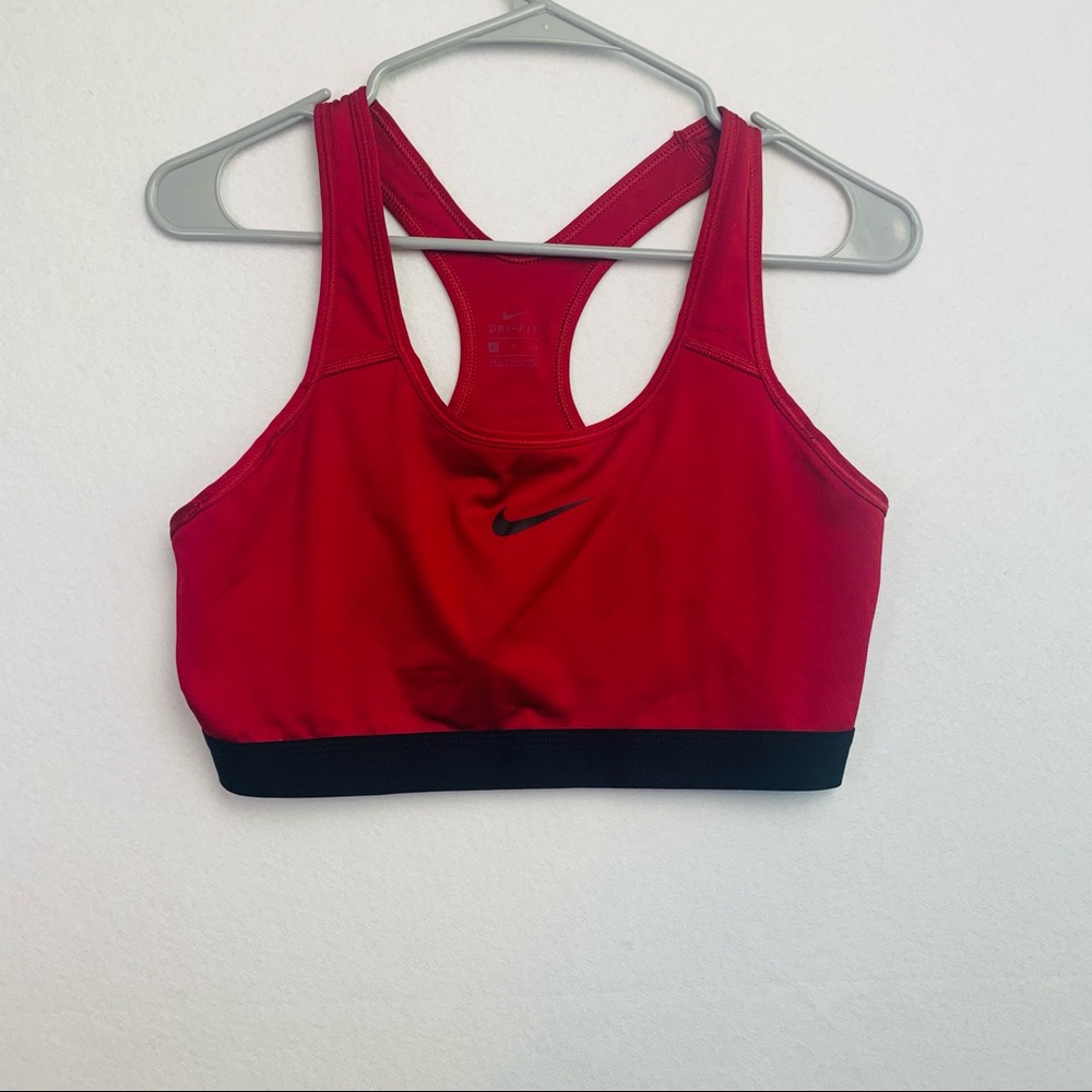 Nike Maroon Sports bra